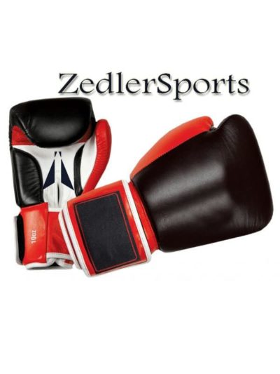 Training boxing gloves red/black/white