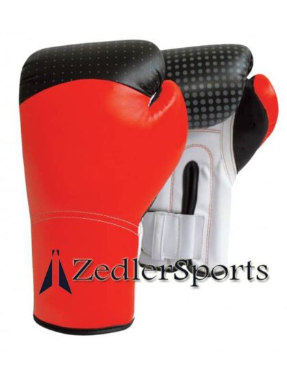 Muay-thai style boxing gloves RED