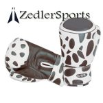 Boxing Gloves White-Black dots