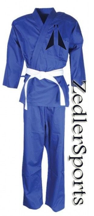 BLUE KARATE UNIFORM 142
